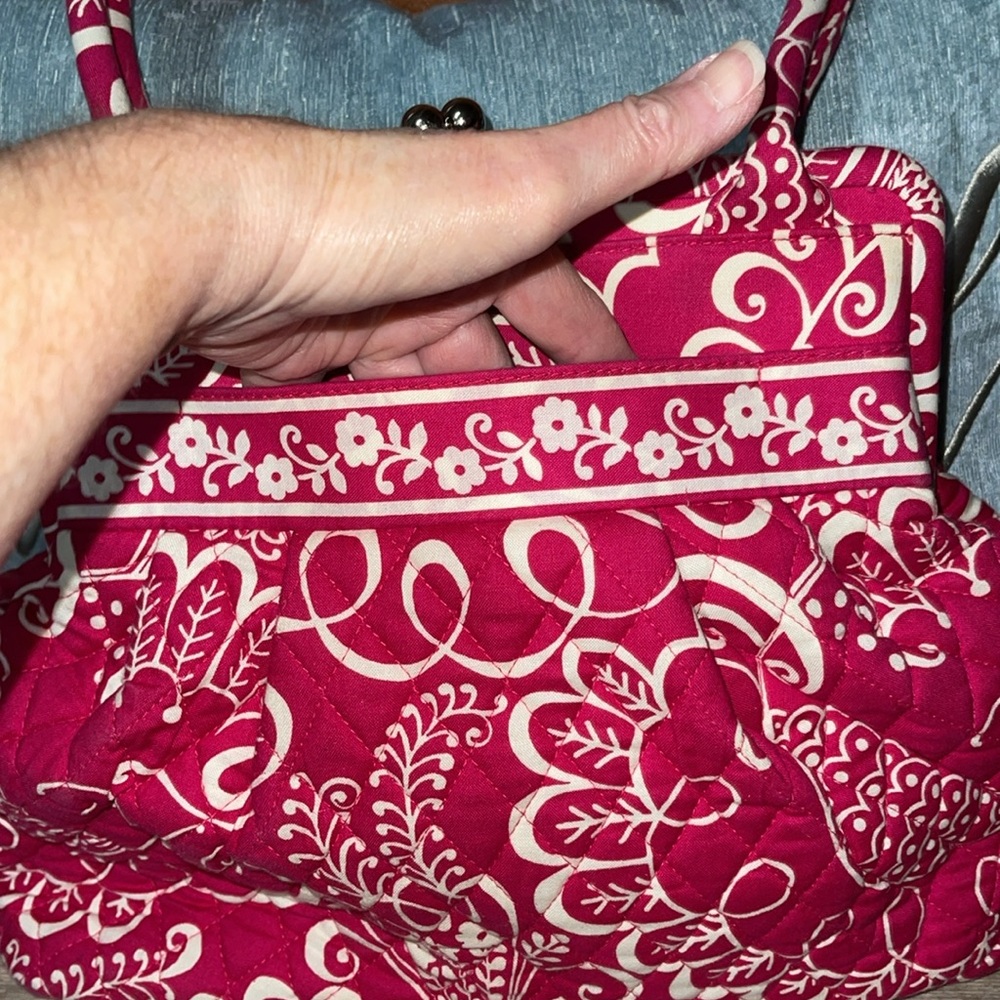 Vintage Vera Bradley kiss-lock top bag - Picture 4 of 8